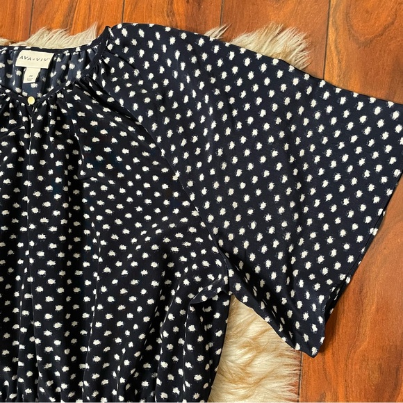 Ava & Viv 3x classic polka dot dress - Picture 4 of 8
